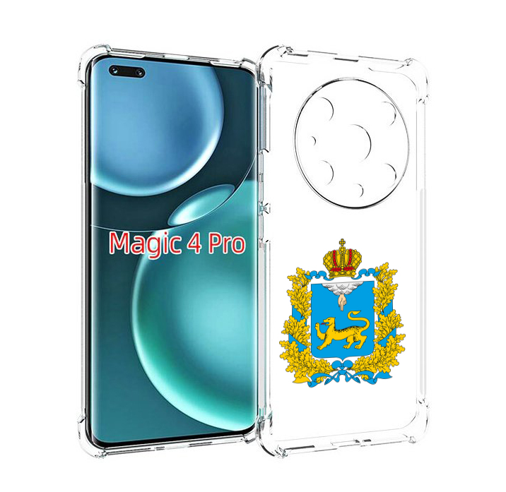 

Чехол MyPads герб-псковская-область для Honor Magic4 Pro, Прозрачный, Tocco