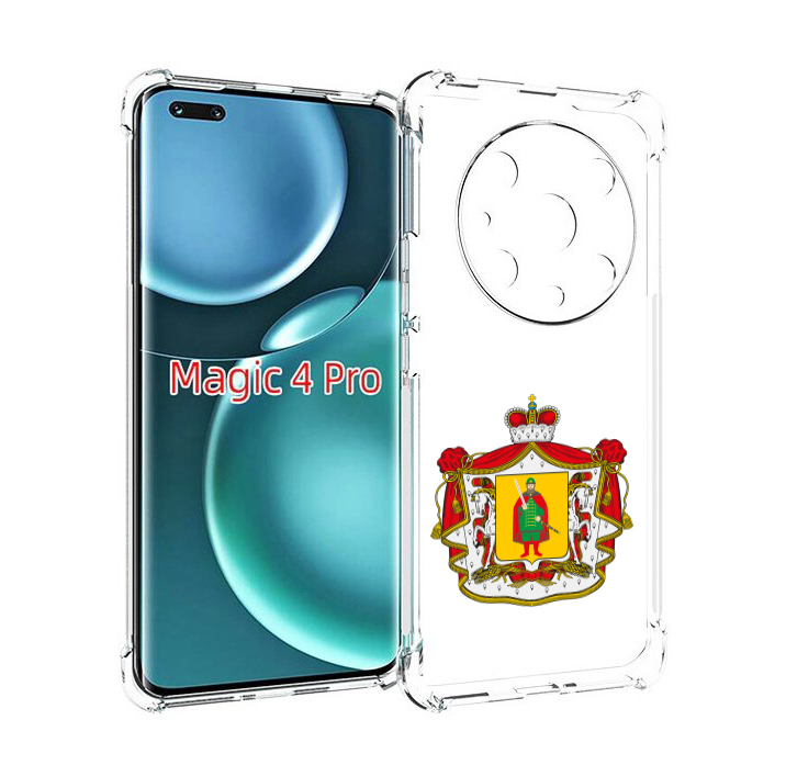 

Чехол MyPads герб-рязанская-область для Honor Magic4 Pro, Прозрачный, Tocco
