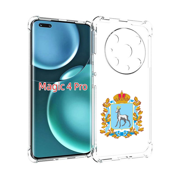 

Чехол MyPads герб-самарская-область для Honor Magic4 Pro, Прозрачный, Tocco
