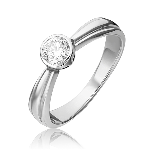 

Кольцо из золота р. 16,5 PLATINA jewelry 01-1047-00-101-1120-30, бриллиант, 01-1047-00-101-1120-30