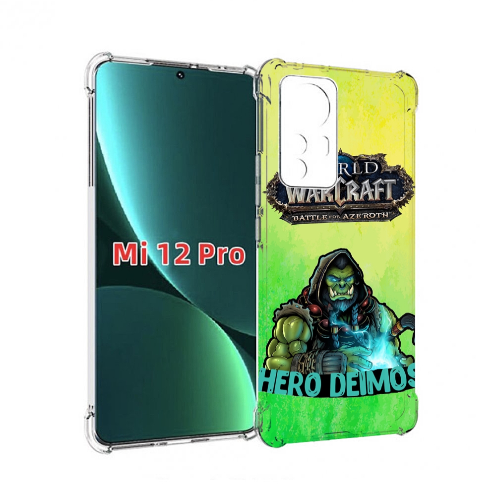 

Чехол MyPads world-of-warcraft мужской для Xiaomi 12S Pro, Прозрачный, Tocco