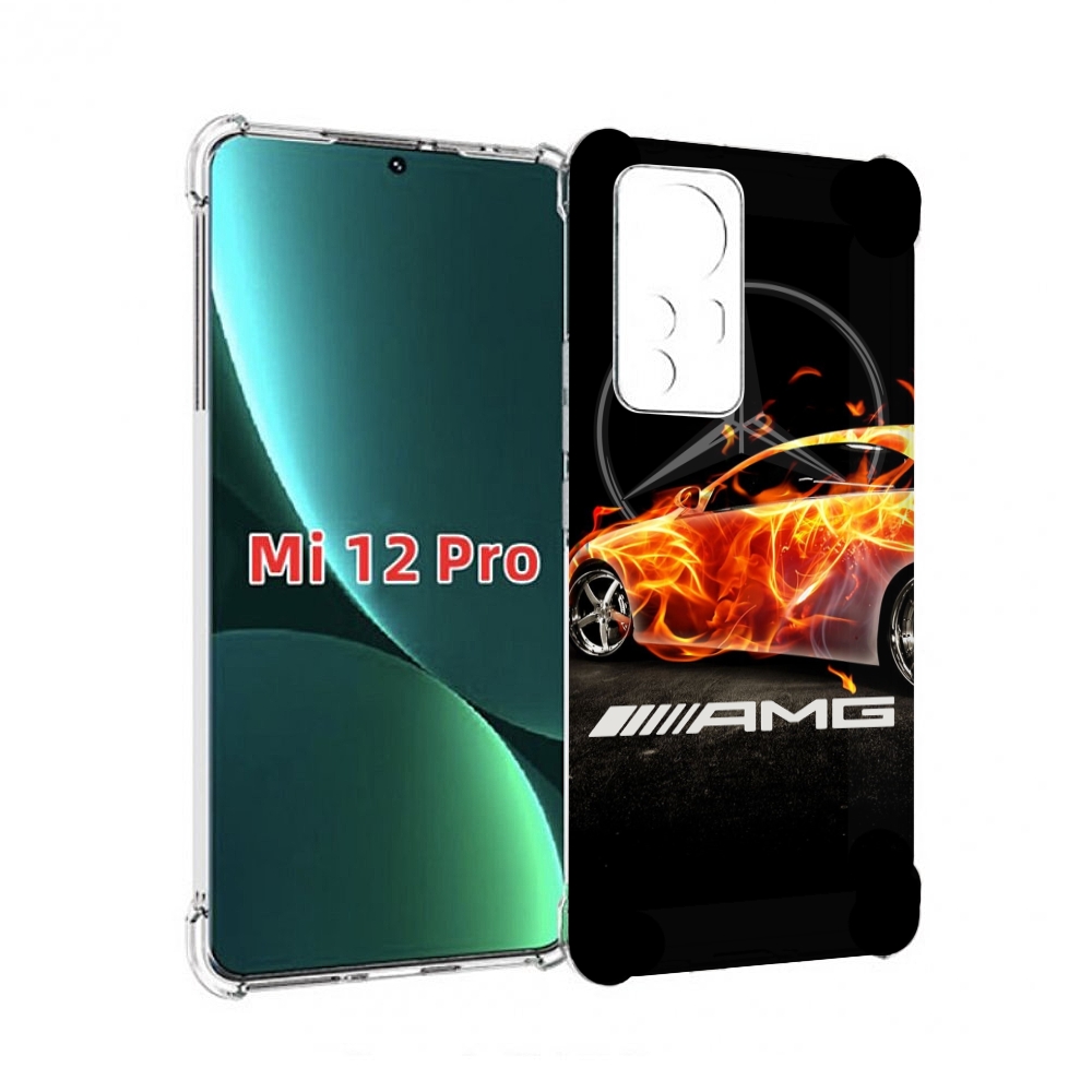 

Чехол MyPads АМГ мужской для Xiaomi 12S Pro, Прозрачный, Tocco