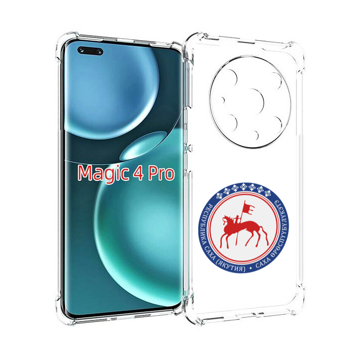 

Чехол MyPads герб-саха-якутия для Honor Magic4 Pro, Прозрачный, Tocco