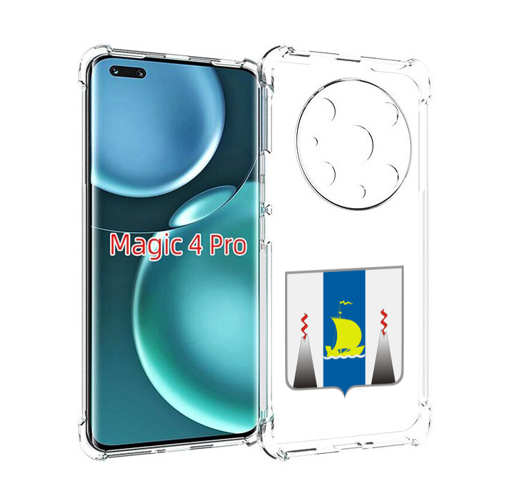 

Чехол MyPads герб-сахалиснкои-области для Honor Magic4 Pro, Прозрачный, Tocco