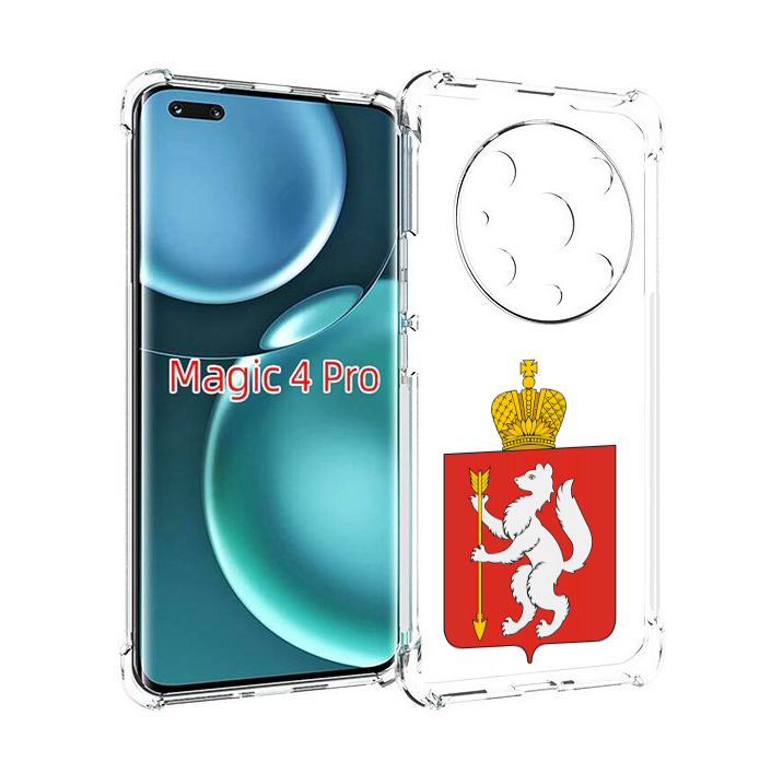 

Чехол MyPads герб-свердловская-область-екатеринбург для Honor Magic4 Pro, Прозрачный, Tocco