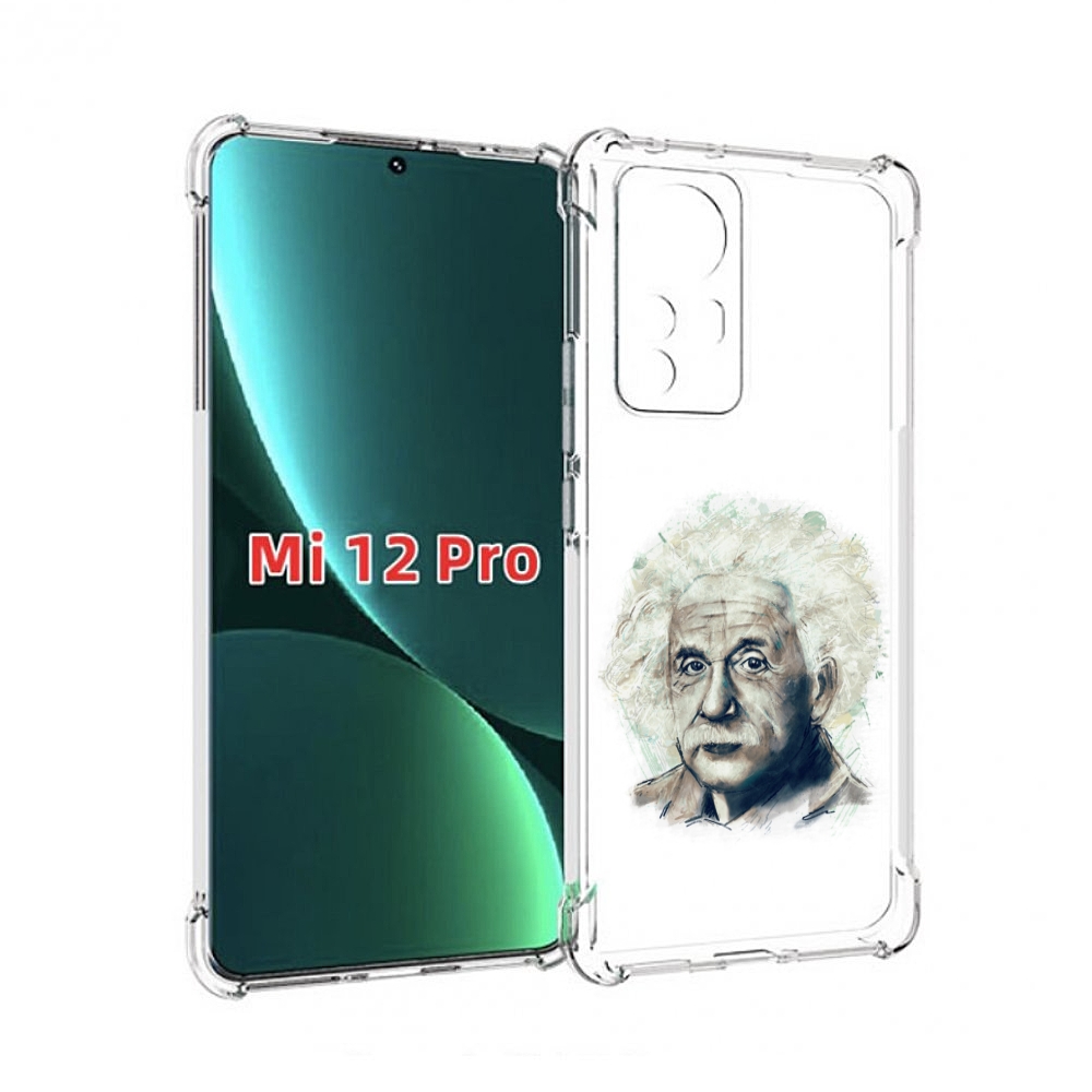 

Чехол MyPads Альберт энштейн для Xiaomi 12S Pro, Прозрачный, Tocco