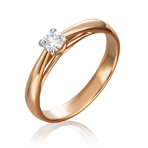 

Кольцо из золота р., PLATINA jewelry 01-1586-00-101-1110-30, бриллиант, 01-1586-00-101-1110-30