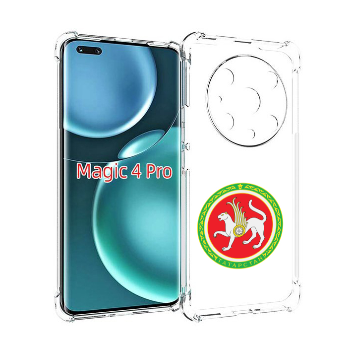 

Чехол MyPads герб-татарстан-казань для Honor Magic4 Pro, Прозрачный, Tocco