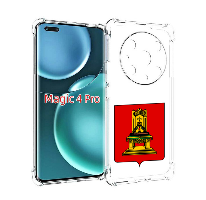 

Чехол MyPads герб-тверская-область для Honor Magic4 Pro, Прозрачный, Tocco