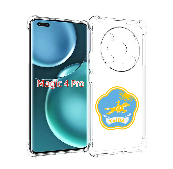 

Чехол MyPads герб-тыва-кызыл для Honor Magic4 Pro, Прозрачный, Tocco