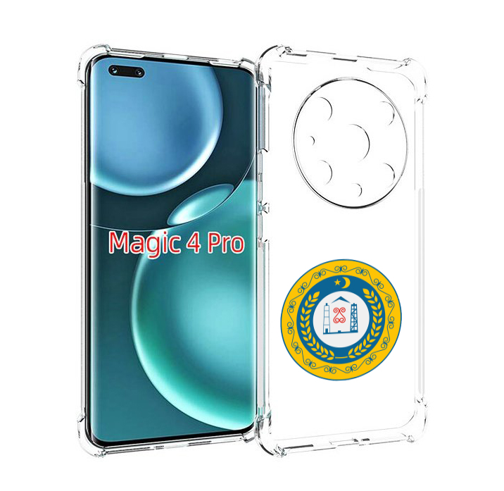 

Чехол MyPads герб-чечня для Honor Magic4 Pro, Прозрачный, Tocco