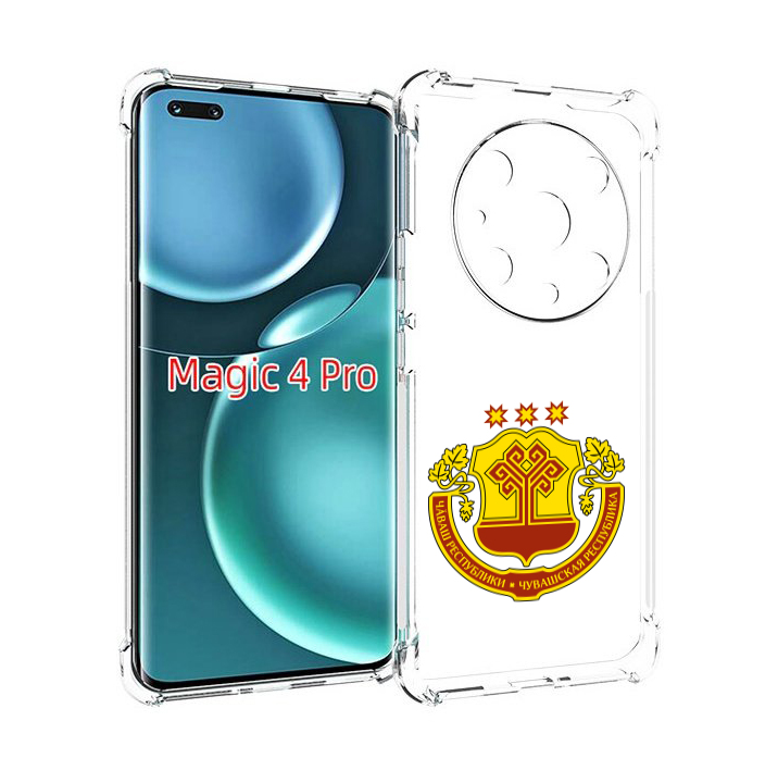 

Чехол MyPads герб-чувашии-чебоксары для Honor Magic4 Pro, Прозрачный, Tocco