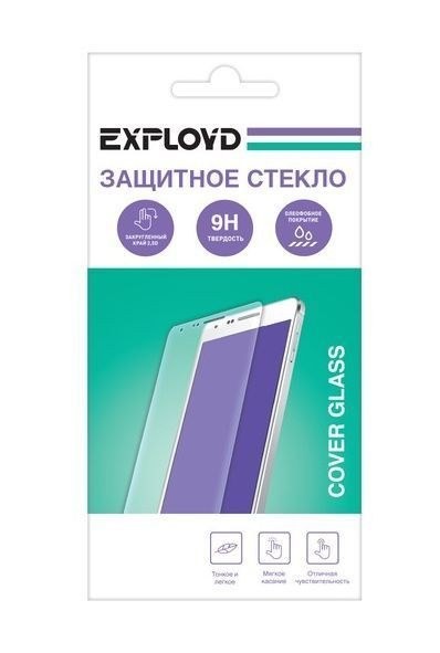 

Стекло защитное Exployd iPhone XS, 0.3 мм, 2.5D, 9H