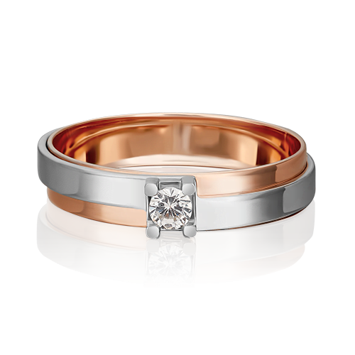 

Кольцо из золота р.17,5 PLATINA jewelry 01-5443-00-401-1111-03, фианит, 01-5443-00-401-1111-03