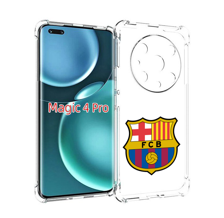 

Чехол MyPads ФК FCB Барселона для Honor Magic4 Pro, Прозрачный, Tocco