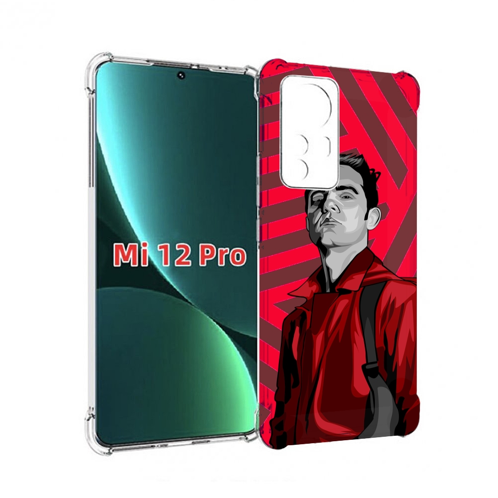 

Чехол MyPads Берлин-бумажный-дом для Xiaomi 12S Pro, Прозрачный, Tocco