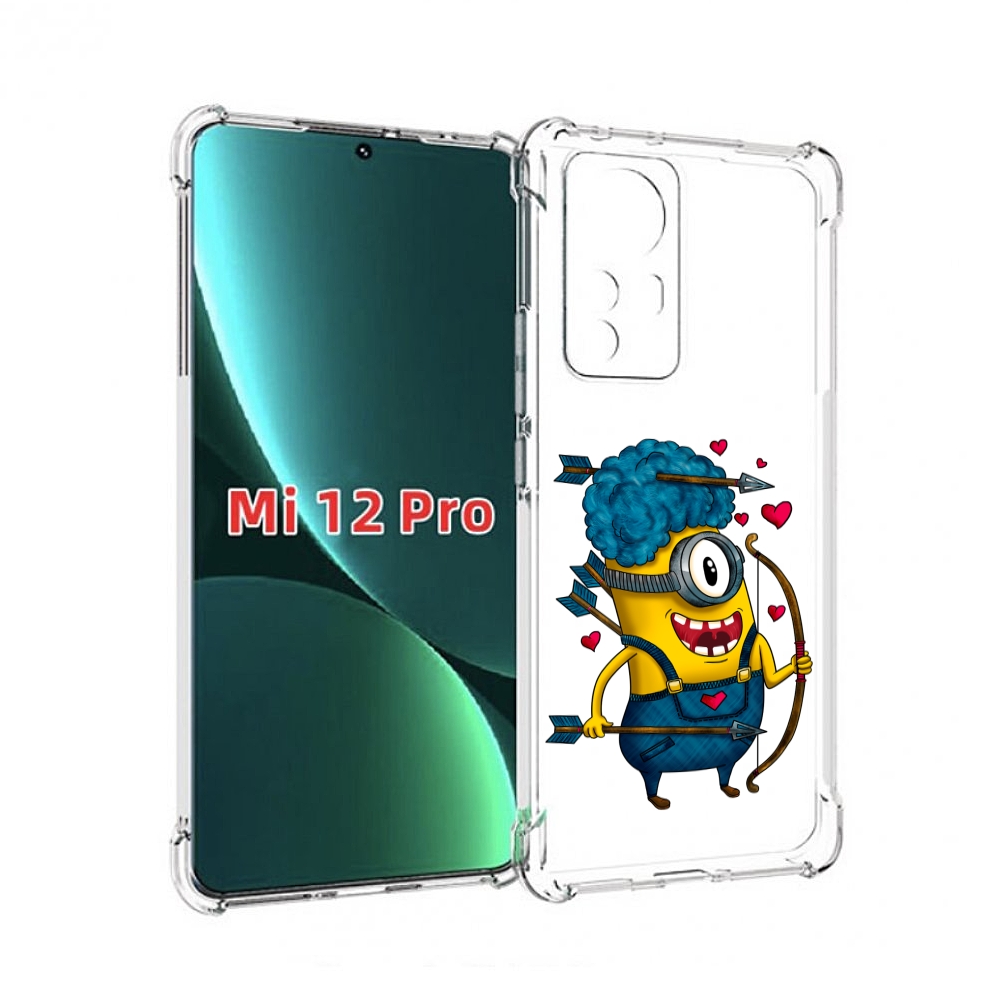 

Чехол MyPads Миньон купидон для Xiaomi 12S Pro, Прозрачный, Tocco