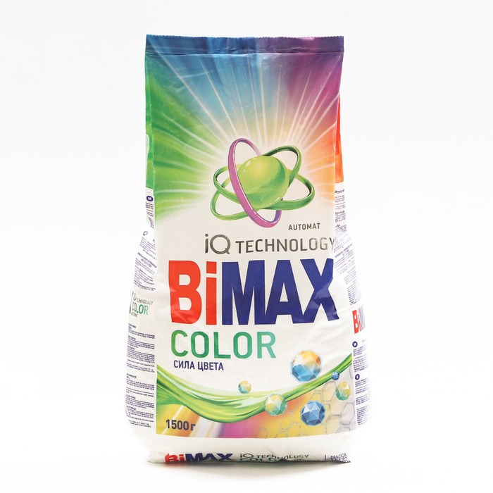 Стиральный порошок Bimax Color, автомат, 1,5 кг (931-1) 100059380701