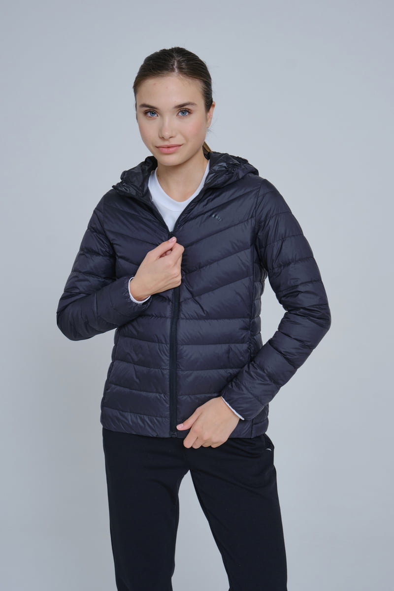 Пуховик женский Anta 862347903 Group Purchase A-RAIN RESISTANT черный 3XL