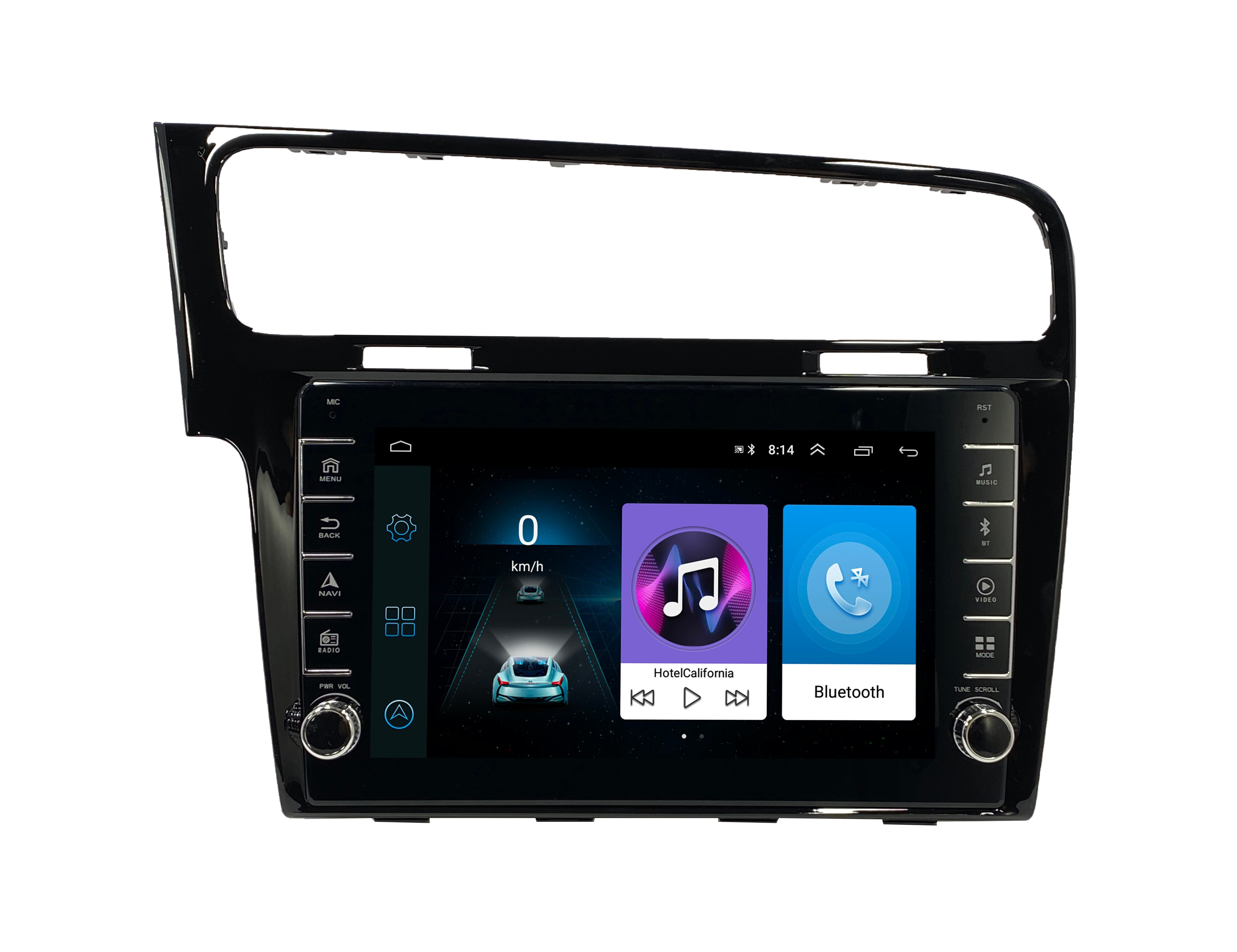 Штатная автомагнитола Zenith Volksvagen Golf7 Android 12 216GB с крутилками 2064500₽