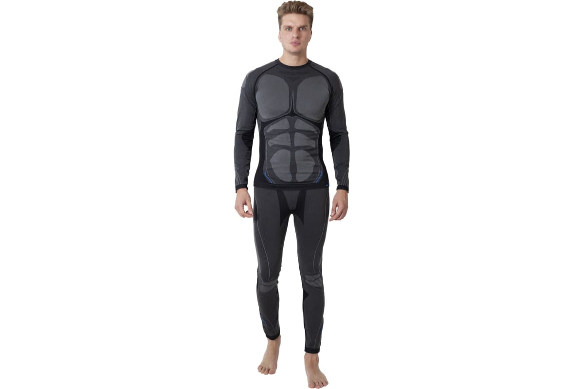 

Термобелье мужское White Owl A1-389 р.L/XL, серый с черным, Серый;черный, A1-389