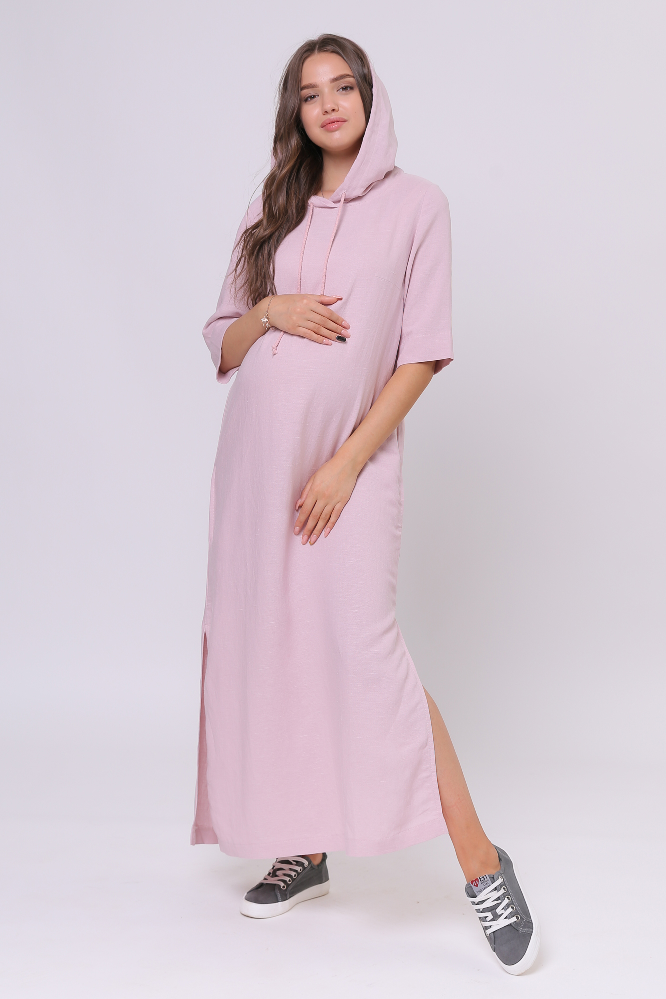 Платье для беременных женское Mama's fantasy 08-44722MF розовое M
