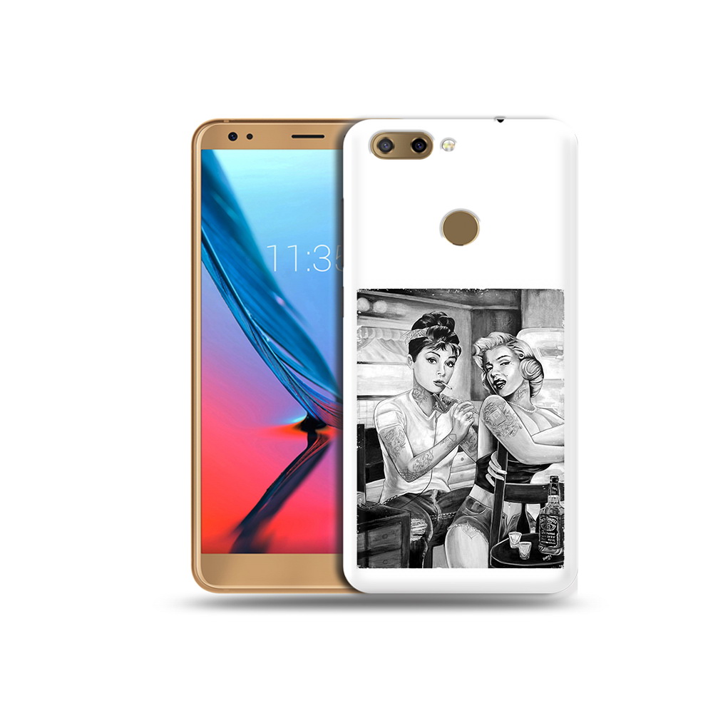 

Чехол MyPads Tocco для ZTE Blade V9 тату мастер (PT106427.464.637), Прозрачный, Tocco