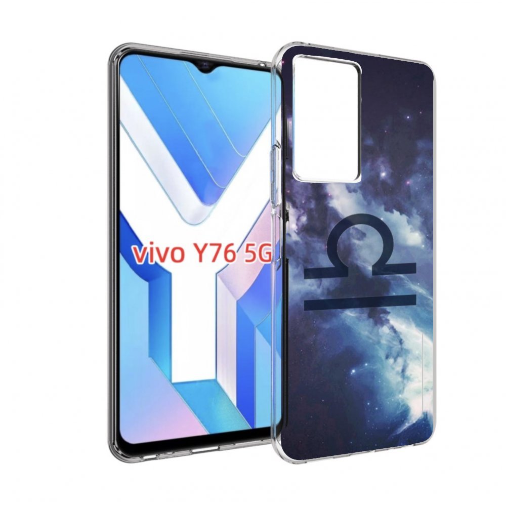 

Чехол MyPads знак зодиака весы 5 для Vivo Y76 5G, Прозрачный, Tocco