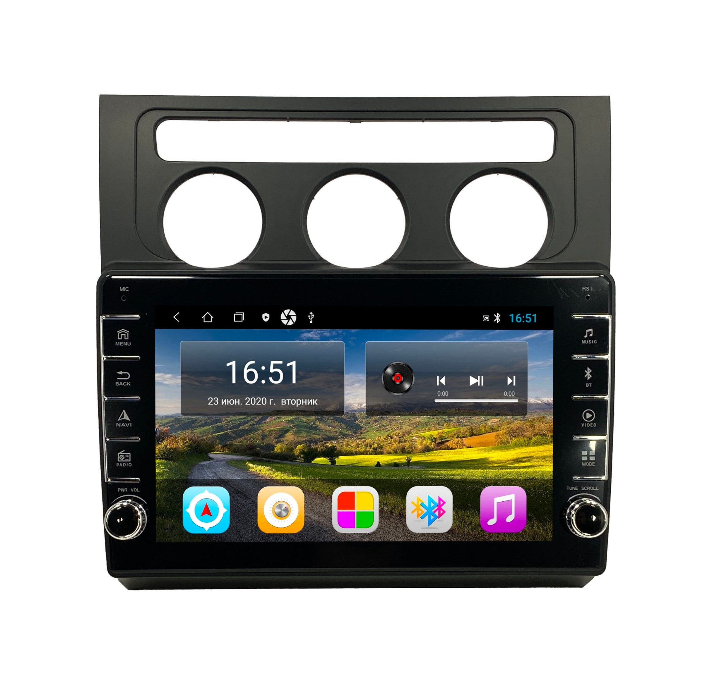 Штатная автомагнитола Zenith Volksvagen Touran 1 2003-2010 Android 12 216GB с 2313900₽