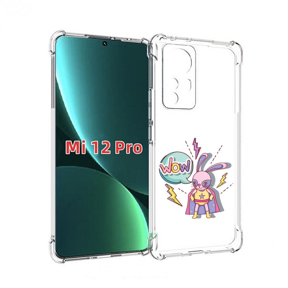 

Чехол MyPads Вау для Xiaomi 12S Pro, Прозрачный, Tocco