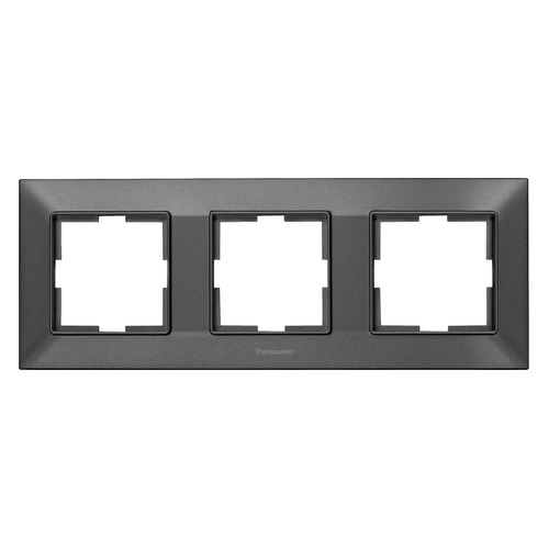 

Рамка Panasonic Arkedia Slim (WNTF08032DG-RU) 3x гориз.мон. пластик дымчатый (упак.:1шт)