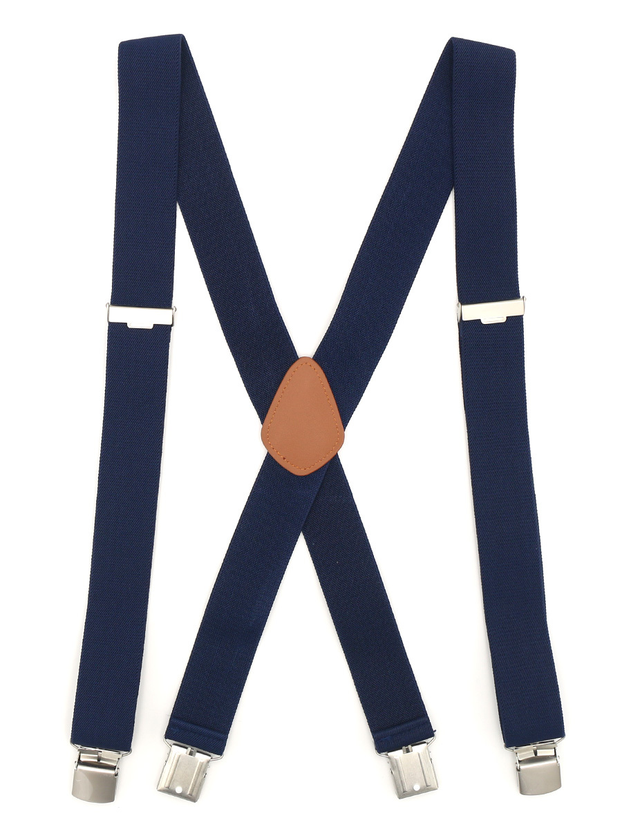 Подтяжки унисекс GENTLETEAM Suspenders-5 синие