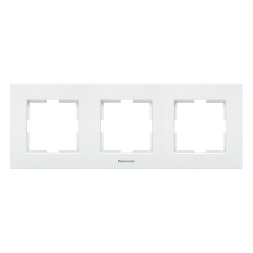 

Рамка Panasonic Karre Plus (WKTF08032WH-RU) 3x гориз.мон. пластик белый (упак.:1шт)