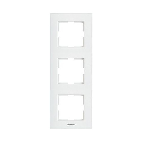 

Рамка Panasonic Karre Plus (WKTF08132WH-RU) 3x верт.монт. пластик белый (упак.:1шт)