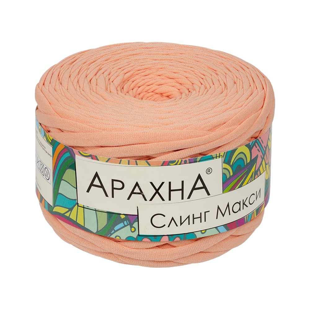 

ARACHNA Sling Maxi, 100% хлопок, 4*280+/-16 г, 100+/-5 м, №04, персиковый