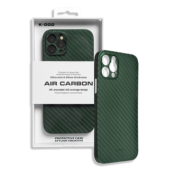 фото Чехол для iphone 11 pro max air carbon k-doo зеленый nobrand