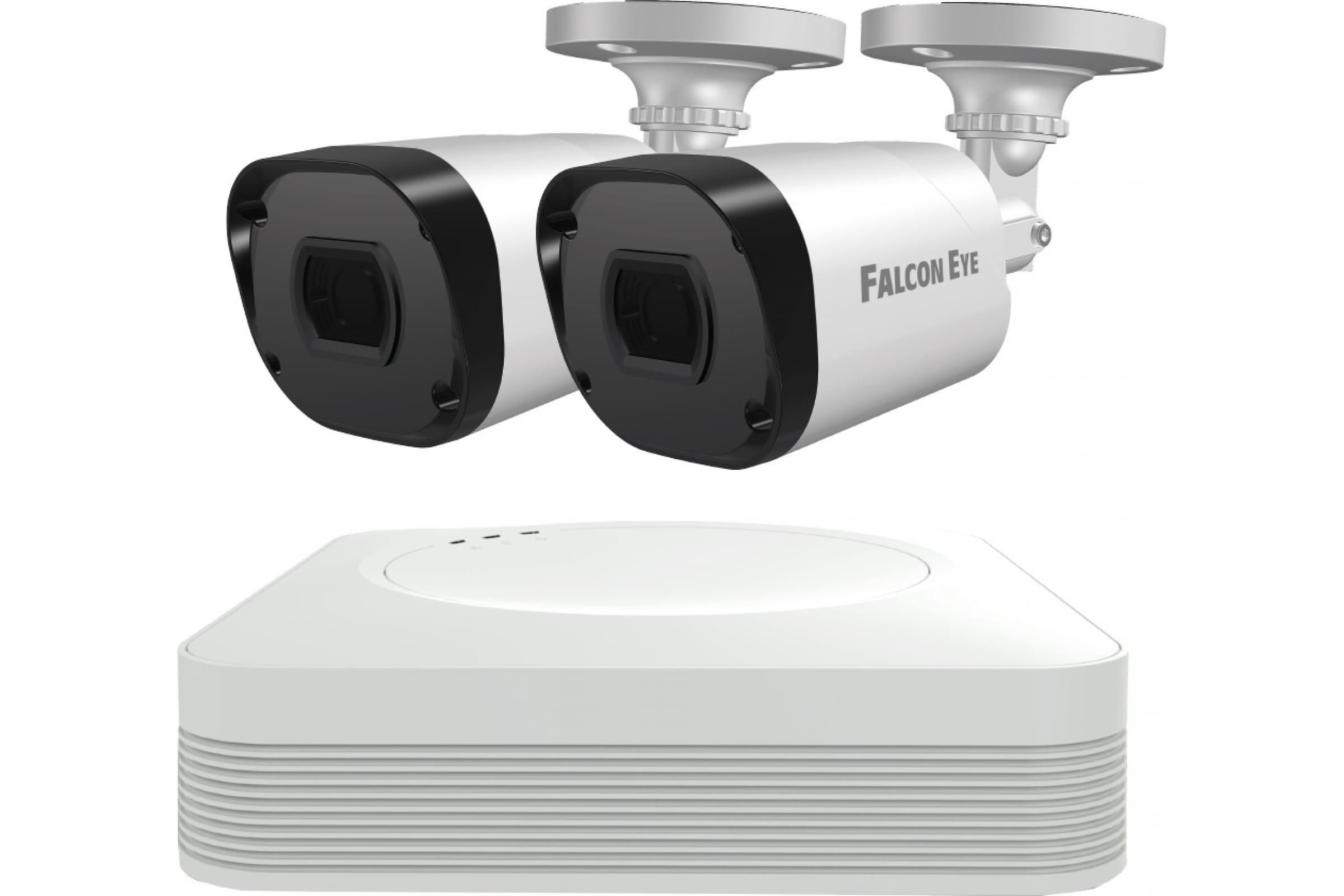 

Цифровые камеры Falcon Eye FE-104MHD KIT Light SMART Комплект видеонаблюдения 4-х канальны, Белый