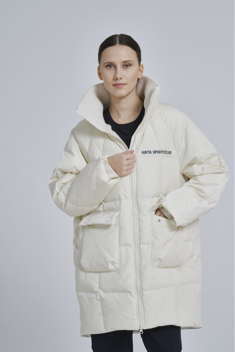 

Пуховик женский Anta 862418904 Vintage sports WATER RESISTANT белый XL, 862418904 Vintage sports WATER RESISTANT