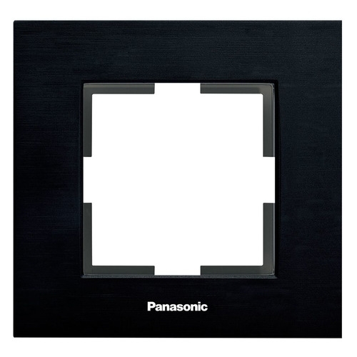 

Рамка Panasonic Karre Plus (WKTF08013AB-RU) декор. 1x металл черный (упак.:1шт)