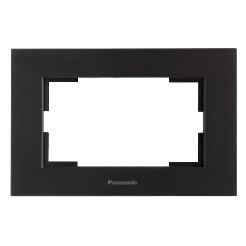 

Рамка Panasonic Karre Plus (WKTF08093AB-RU) 2x гориз.мон. металл черный (упак.:1шт)