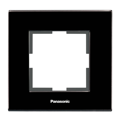 

Рамка Panasonic Karre Plus (WKTF08013GG-RU) декор. 1x стекло черный (упак.:1шт)