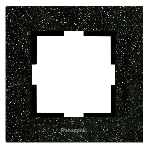 

Рамка Panasonic Karre Plus (WKTF08013CB-RU) декор. 1x камень черный кварц (упак.:1шт)