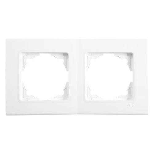 

Рамка Panasonic Linnera S (91480002-RU) 2x гориз.мон. пластик белый (упак.:1шт)