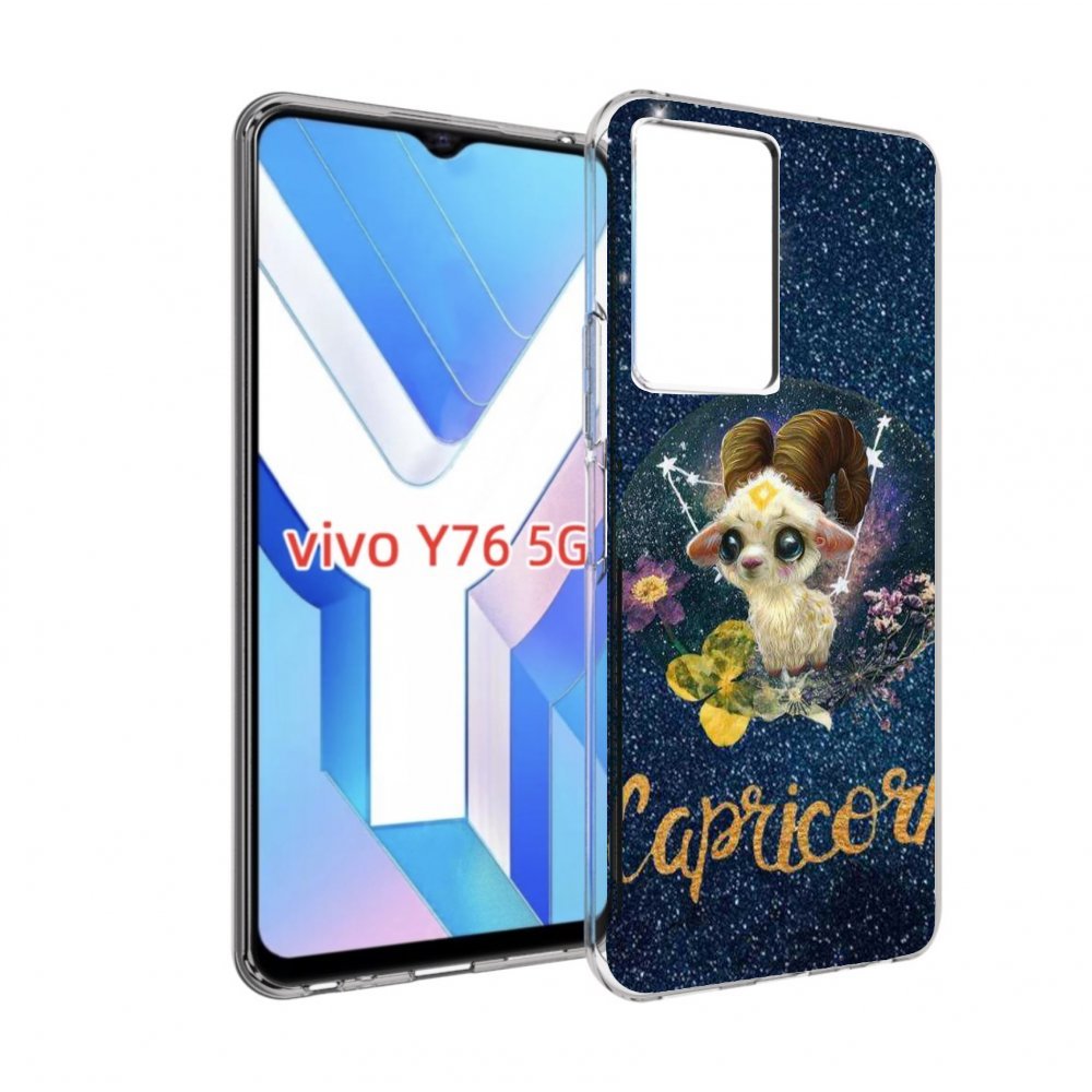 

Чехол MyPads знак зодиака козерог 3 для Vivo Y76 5G, Прозрачный, Tocco