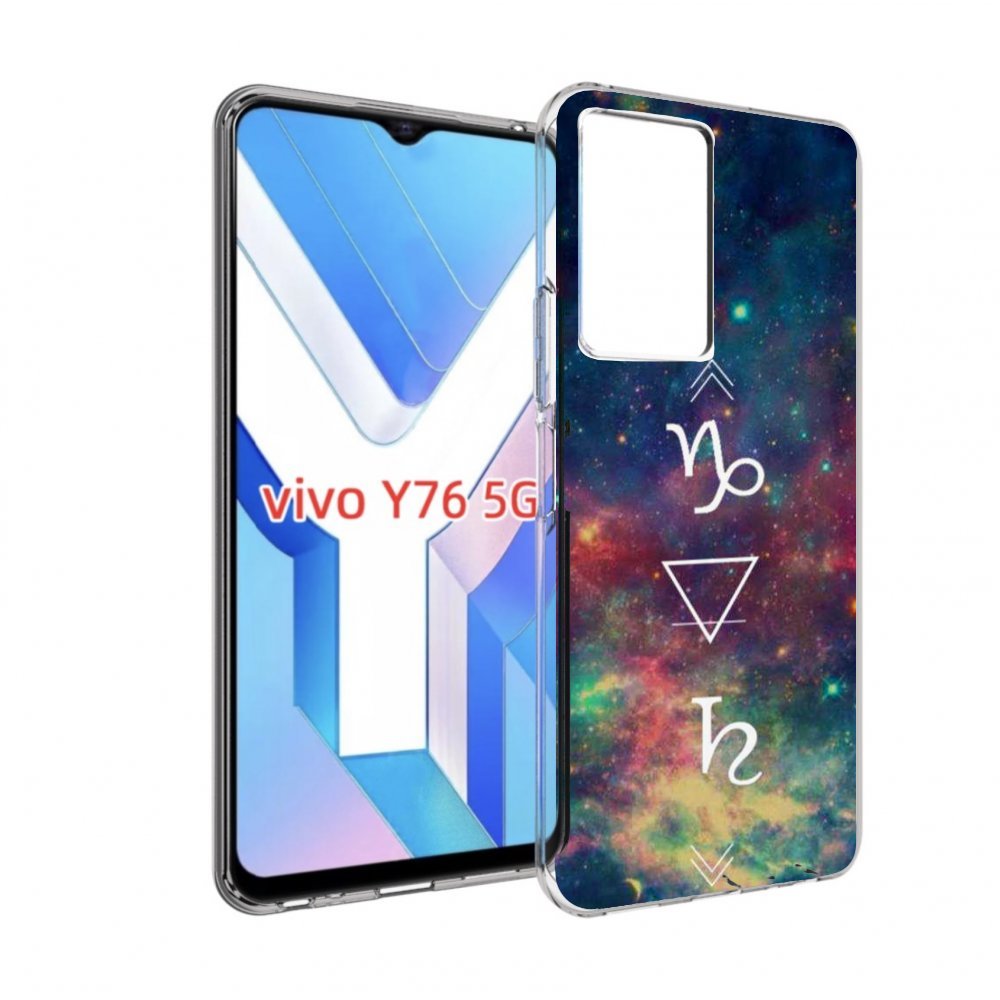 

Чехол MyPads знак зодиака козерог 5 для Vivo Y76 5G, Прозрачный, Tocco