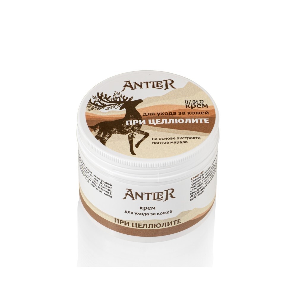 

Крем Antler антицеллюлитный 100мл, Крем