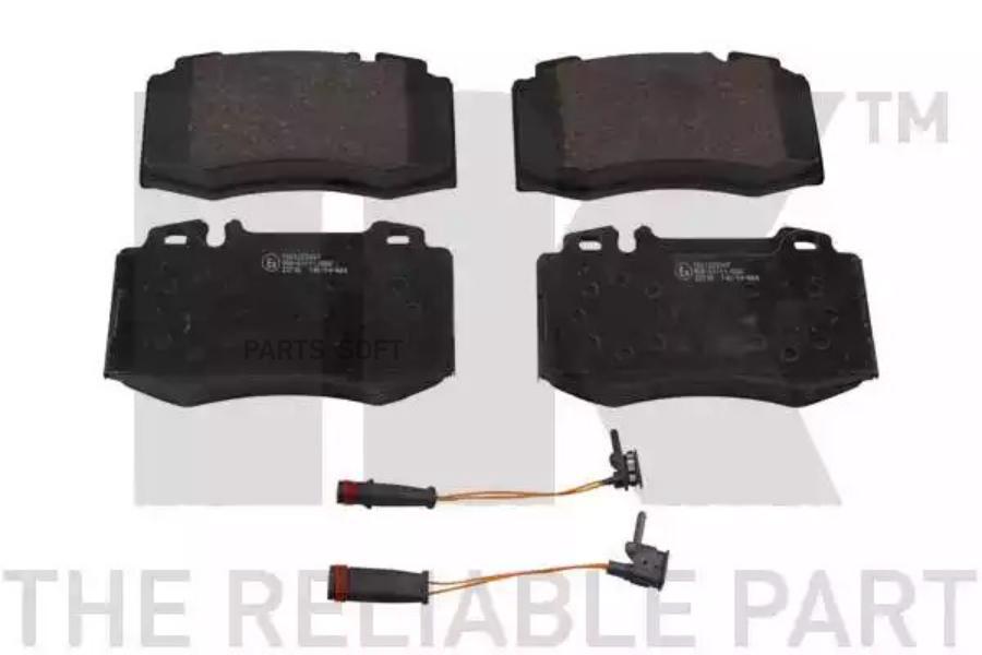 

Колодки дисковые передние с пластинами MB W163 3.5-5.0/4.0CDi/W220 2.8-6.0/3.2CDi 223347NK