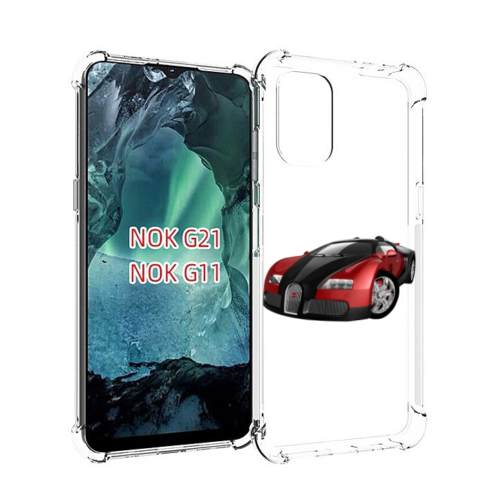 

Чехол Mypads Бука Мужской Для Nokia G11/G21, Прозрачный, Tocco