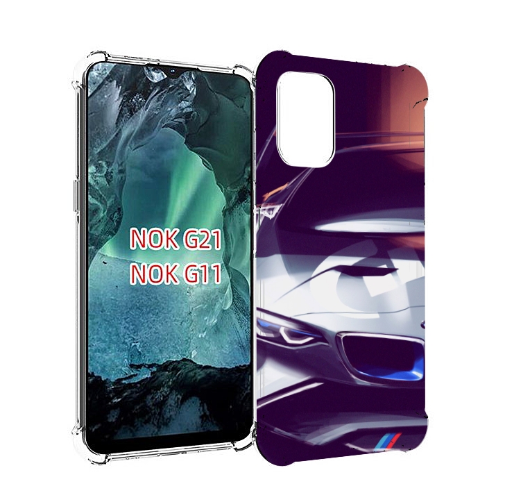 

Чехол Mypads Bmw Мужской Для Nokia G11/G21, Прозрачный, Tocco
