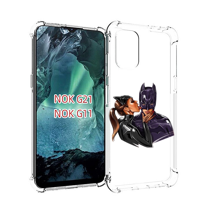 

Чехол Mypads Бэтман Для Nokia G11/G21, Прозрачный, Tocco